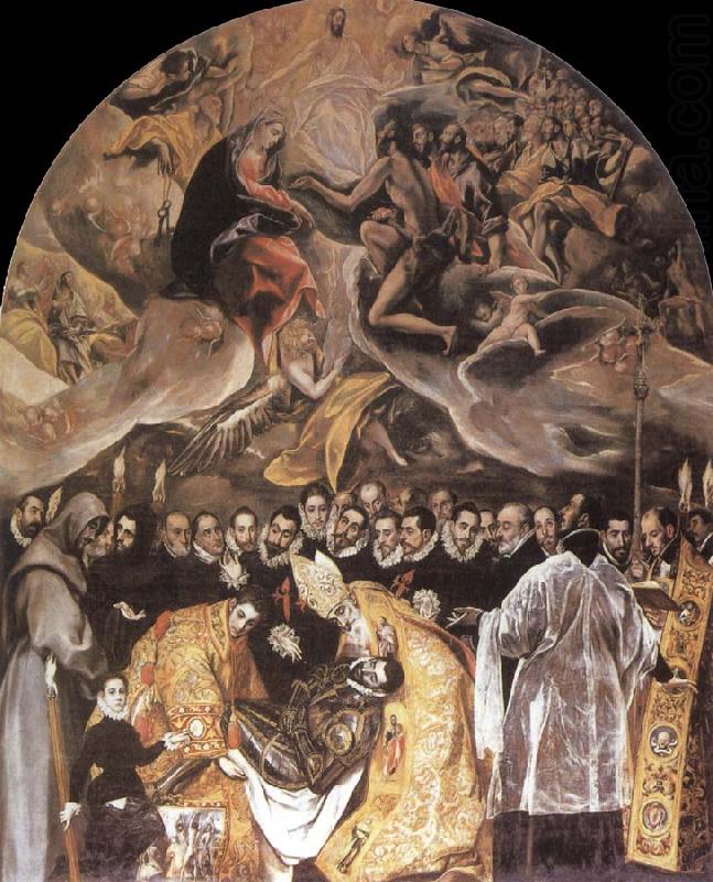 El Greco Burial of Count Orgaz china oil painting image